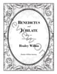 Benedictus and Jubilate Deo SATB choral sheet music cover